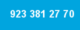 923 381 27 70
